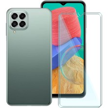 Cxkj Ekran Koruyucu Uyumlu Galaxy M33 5g (6.60 Inç),2 Yaprak Şeffaf Cam Ekran Koruyucu 9h Sertlik Te