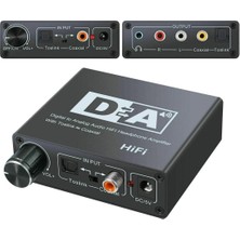 Digital To Analog Dac Çevirici Dönüştürücü Ses Optik Adaptörü