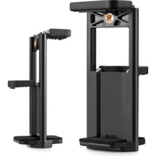 Tablet Tutucu 2in1 Telefon Tutucu Başlık Standart Vidalı Tüm Tripodlara Uyumlu Universal Yatay Dikey