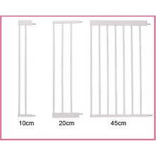 Otomatik Kapanır Güvenlik Kapısı Uzatma Parçası (20 Cm, Beyaz)
