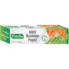 Market Fresh-Up Kilitli Buzdolabı Poşeti 19X25CM 10'lu