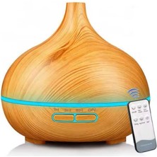 Kumandalı Oda Nemlendirici, Difüzör Buhar Ultrasonik Hava Nemlendirici, Aromatik Oda Kokusu 7 Renk L