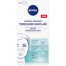 Nıvea Siyah Nokta Temizleyici Burun T-Bant, Gözenek Arındırıcı, Derinlemesine Temizlik, Limon Özü, 4