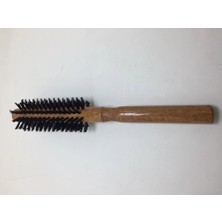 Kuzgun Ticaret Astra RD-557A Tel Koyu Ahşap Renk Saç Fırçası Tarak - Lisinya