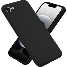 iPhone 16E ile Uyumlu Içi Kadife Kamera Korumalı Lansman Silikon Kılıf Ince Yapılı Tam Koruma Sağlay