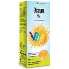 Vm Vitamin Mineral Portakal Aromalı Şurup 150 ml