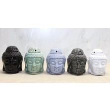 Katre46 Seramik Buda Büstü Buhurdanlık