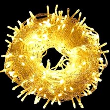 Katre46 3m 20 LED Gün Işığı 2 Kademeli Şeffaf Kablo