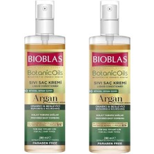 Bıoblas Botanic Oil Argan Yağlı Sıvı Saç Kremi 200 ml 2 Adet