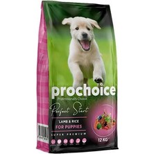 Prochoice Perfect Start, Yavru Köpekler Için, Hipoalerjenik, Kuzu Etli ve Pirinçli Kuru Mama, 3 kg