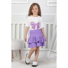 Mavi Boncuk Kids Kız Çocuk Etekli Ikili Takım