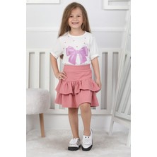 Mavi Boncuk Kids Kız Çocuk Etekli Ikili Takım