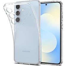 Wowacs Samsung Galaxy S26 ile Uyumlu Kılıf Şeffaf Kamera Korumalı Esnek Silikon Telefon Kılıfı Kapak
