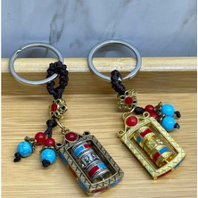 Katre46 Metal Feng Shui Şans Çarkı Anahtarlık