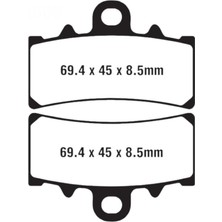 Moto Eczane Ön Fren Balatası Ktm Rc Duke 125 250 390 Bajaj Dominar 250 400 2020  Bmw G310