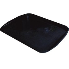 Plastik Servis Tepsisi 5'li Siyah