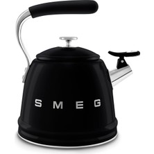 50's Style Siyah Set Üstü Düdüklü Kettle 2.3 Lt