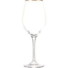 Chamonix Beyaz Şarap Kadehi Gold