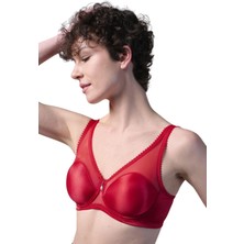 Yeni İnci Kırmızı Sütyen Kadın Y1840-C