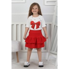 Mavi Boncuk Kids Kız Çocuk Etekli Ikili Takım