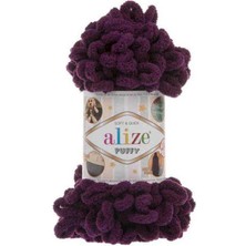 Alize Puffy (5 Adet) 111 Mürdüm El Örgü Ipliği