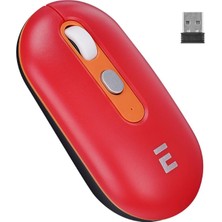 VENTO STORE Everest SMW-444 USB Kırmızı Bluetooth ve 2.4ghz Optik Wireless Mouse
