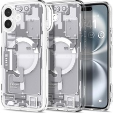 VENTO STORE iPhone 16 ile Uyumlu Ince Magsafe Kılıf Ultra Hybrid Sararma Karşıtı Duraclear Hava Kanalı Teknoloji