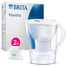 VENTO STORE Marella Cool 2x Maxtra Pro All-In-1 Filtreli Su Arıtma Sürahisi Beyaz