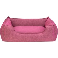 VENTO STORE Alpha Mirandus Fuşya Köpek Yatağı L 85X105CM