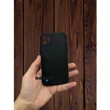 VENTO STORE Iphone 11 Düz Kamera Korumalı Kılıf (Siyah)