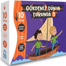Alem Yayınları Gökdeniz Dünya Turunda 3 - 2. Sınıf Hikaye Seti (10 Kitap)