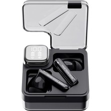 VENTO STORE T31 Melobuds Neo Enc 4 Mikrofon Dijital Güç Göstergesi Bluetooth 5.3 Kablosuz Kulaklık Siyah