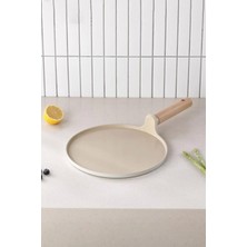 Fika Alüminyum Döküm Xtrema Kaplama Krep Tava 26CM Bej