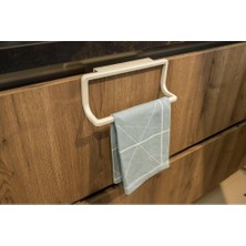VENTO STORE Mutfak Banyo Havlu Askısı-Bej