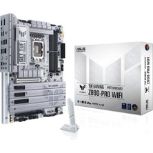 Gamıng Z890-PRO Wıfı Intel Z890 LGA1851 Ddr5 9066 Dp HDMI 2xusb4 4x M2 Usb3.2 Wifi 7 + Bt Aura Rgb 2
