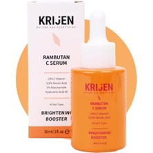 Vento Store Krijen Rambutan C Vitamin Canlandırıcı Serum |%10 C Vitamin +%0,5 Ferulic Acid + Hyaluronik Asit