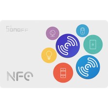 Vento Store Sonoff | Akıllı Nfc Etiketi Taşınabilir Su Geçirmez Pvc Kartlar