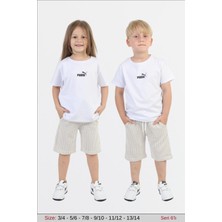 Mavi Boncuk Kids Çocuk Kaprili Takım