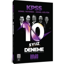 Retro 2026 Kpss Genel Yetenek Genel Kültür 5yüz 10 Deneme Çözümlü Retro Yayıncılık