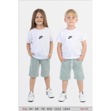 Mavi Boncuk Kids Çocuk Kaprili Takım