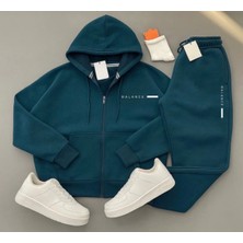 Risil-Nu Company 3 Iplik Penye Erkek Eşofman Takımı Balance Baskılı