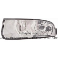 Tyc Skoda Superb Sis Lambası Gündüz Lambalı Sol 2010- (Oem No:  3T0941701A)