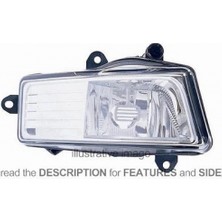 Tyc Audi A6 Ön Sis Lambası Kare Tıp Sol 2009-  (Oem No:  4F0941699A)