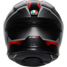 Agv K6 S Karve Matt Black White Red