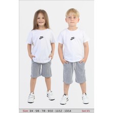 Mavi Boncuk Kids Çocuk Kaprili Takım