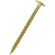 Klimas Wkcp Pul Baş Ahşap Vidası 8X100 | Geniş Başlı Ahşap Vida | 100’LÜ Paket