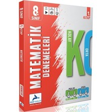 Paraf 8. Sınıf Lgs Matematik Kolay ve Orta Denemeleri Çözümlü 1. Kitap Paraf Yayınları