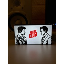 Masa Lambası - Fight Club (Dövüş Kulübü) Adaptörlü Dekoratif & Hediyelik Lamba