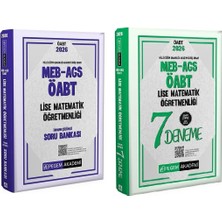 Pegem 2026 Öabt Meb-Ags Lise Matematik Öğretmenliği Soru Bankası + 7 Deneme 2 Li Set Pegem Akademi Yayınları