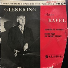 Plak İstasyonu Gieseking Plays Ravel 45LIK Plak